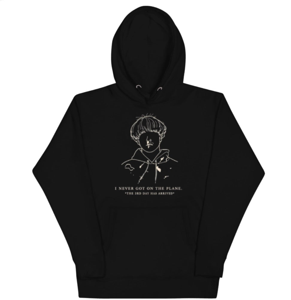 I NEVER GOT ON THE PLANE Hoodie